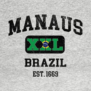 Manaus, Brazil - XXL Athletic design T-Shirt